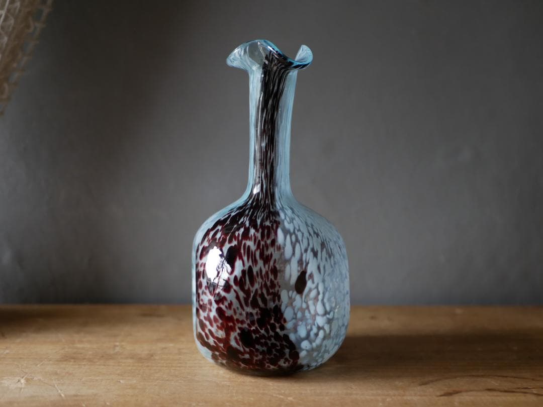 クリシー　フラワーベース　花器　フランスヴィンテージ　ブロカントのある暮らし