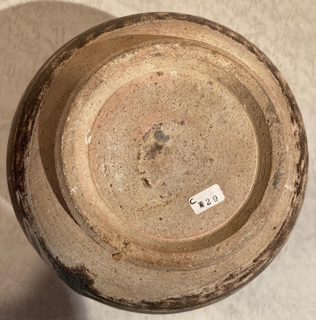 骨董　タイ　古都　スワンカクローク窯の耳付き、花瓶