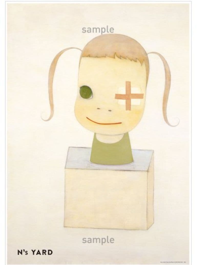 絶版　奈良美智　公式ポスター　新品　8枚セット