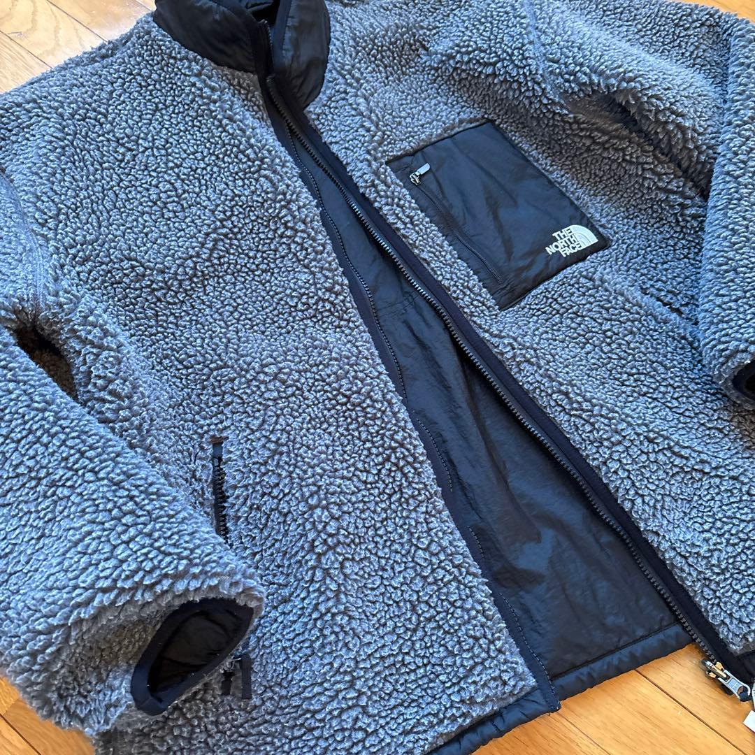 ⭐️ THE NORTH FACE フリースジャケット グレー、2ウェイ