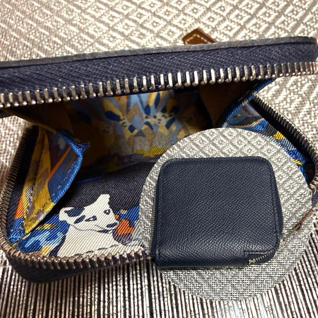 Hermès エルメス シルクイン ケース 小銭入れ 自由に アンリベルテ