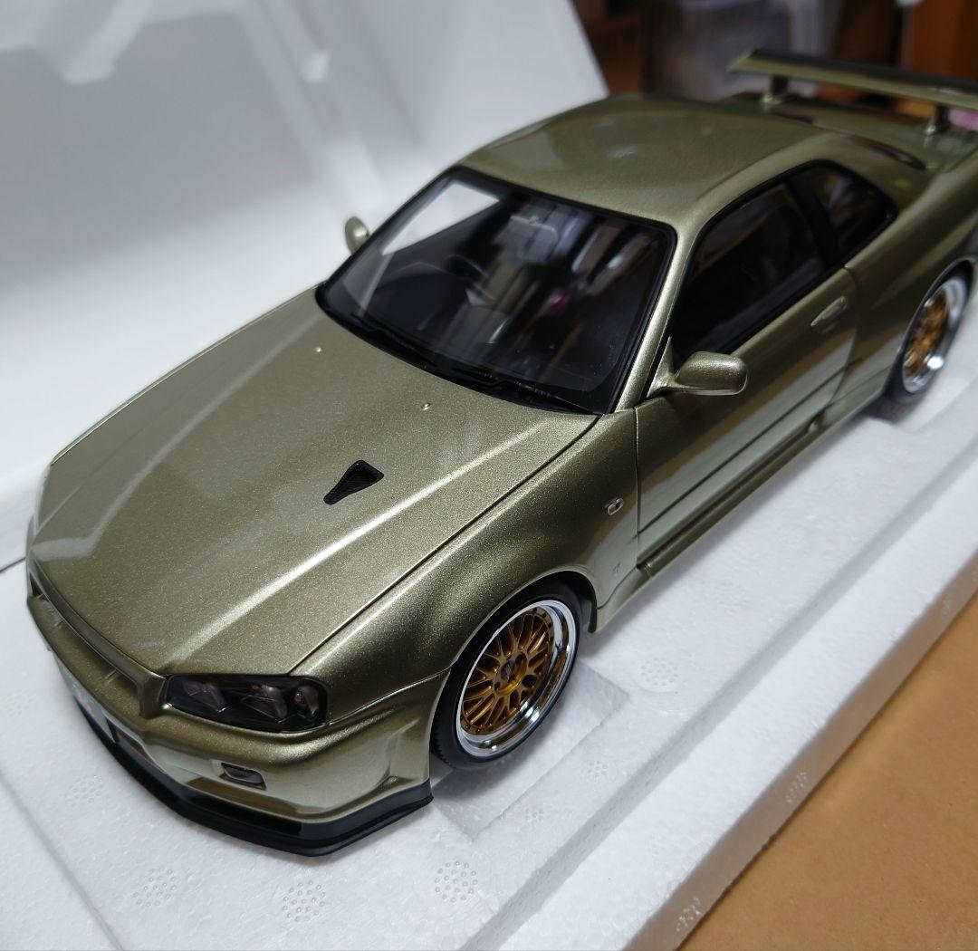 スカイラインGT-R VスペックII ニュル BBS LMホイールver R34