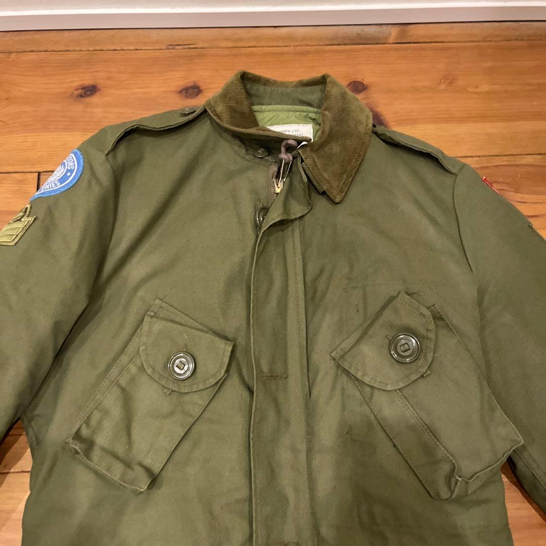 ヴィンテージカナダ軍のMK2コンバットジャケット