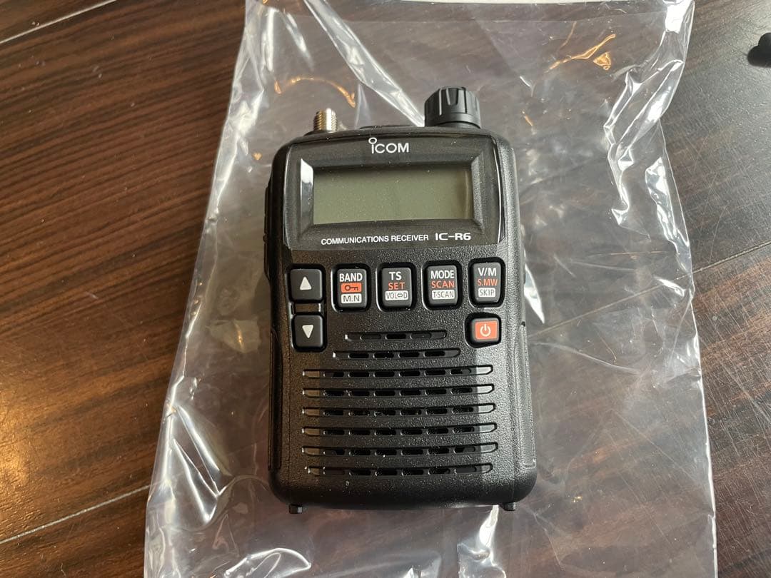 アイコム IC-R6 エアーバンドスペシャル 黒