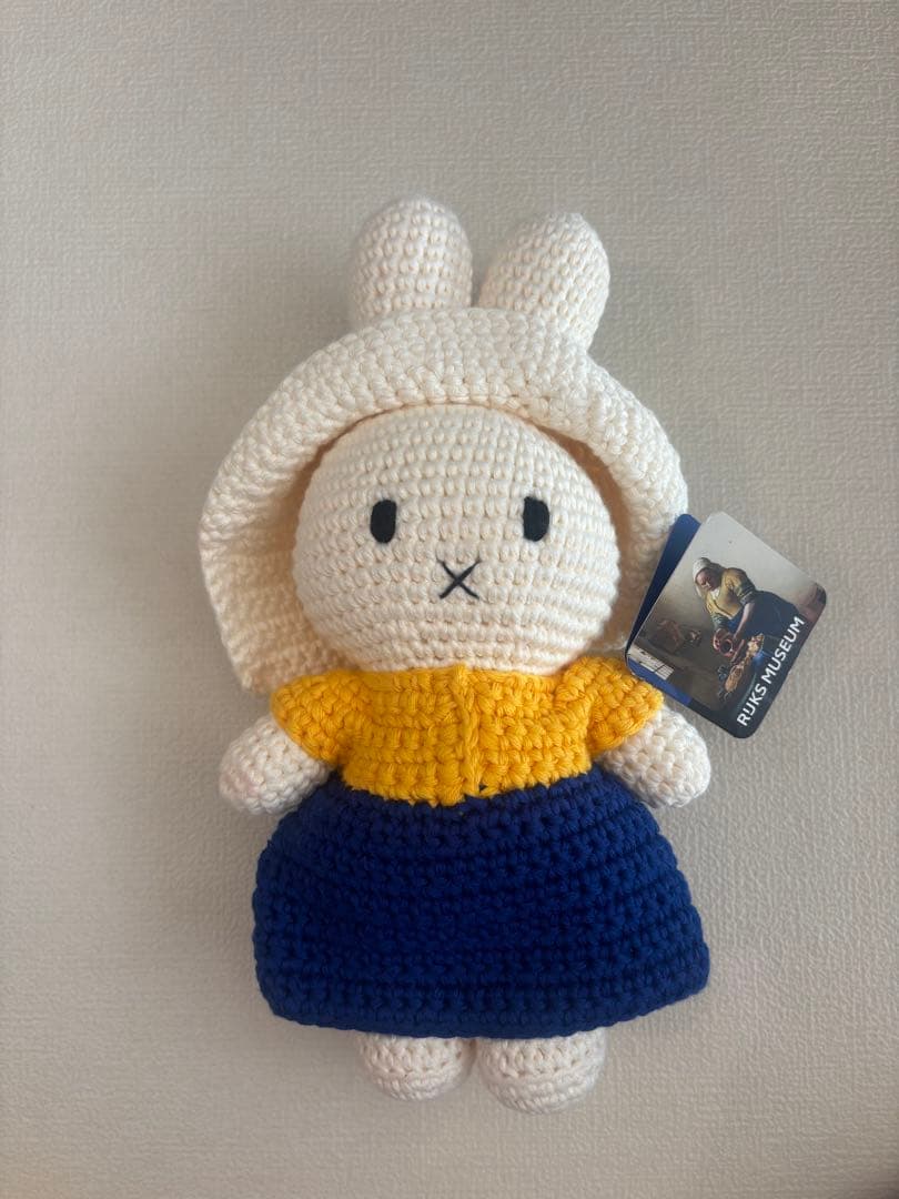 『新品/未使用』アムステルダム国立美術館　限定ミッフィ　あみぐるみ