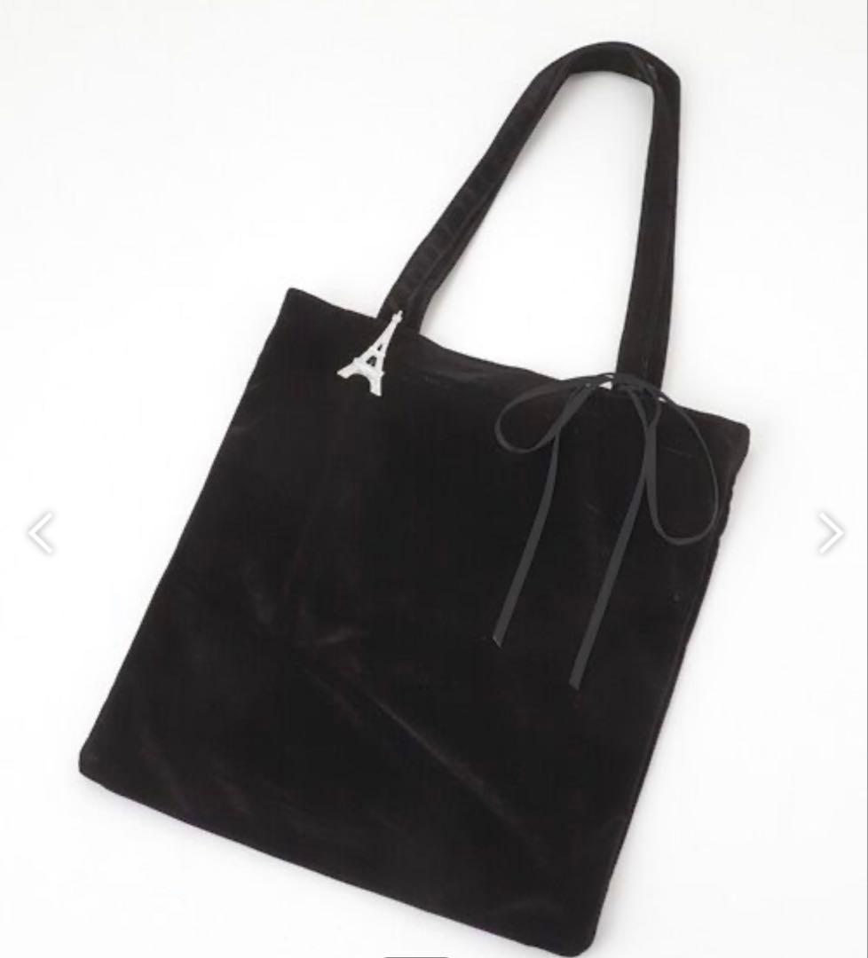 新品タグ付き　ビリティス・ディセッタン　ベルベットトート