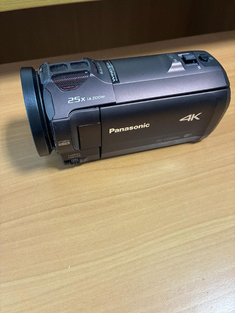 【ジャンク】Panasonic 4Kビデオカメラ HC-VX980M