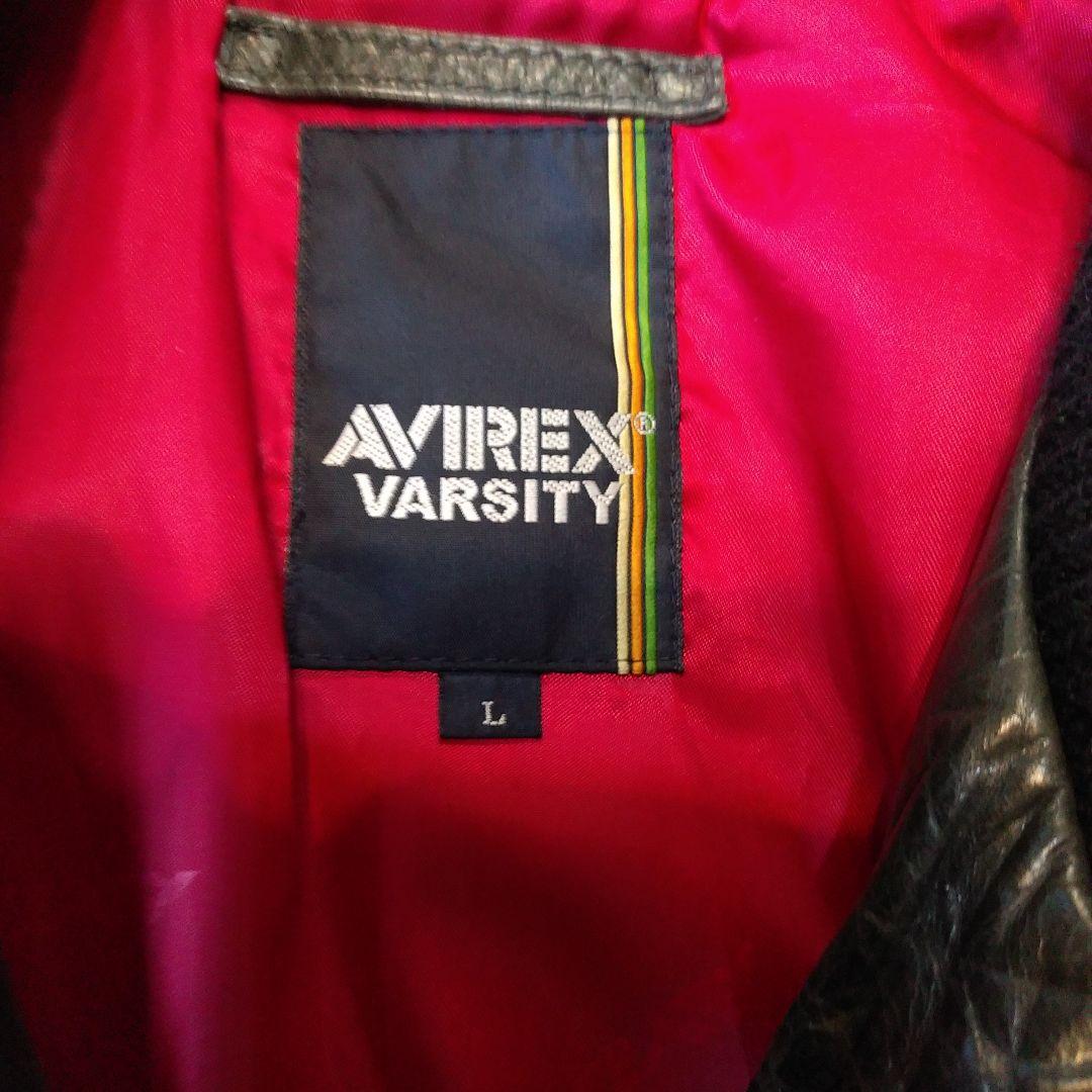 AVIREX牛革ジャン