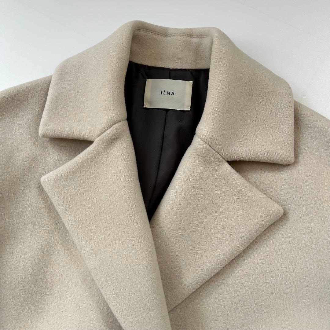 IENA イエナMANTECO ウールチェスターコート　オーバーサイズ　ロング