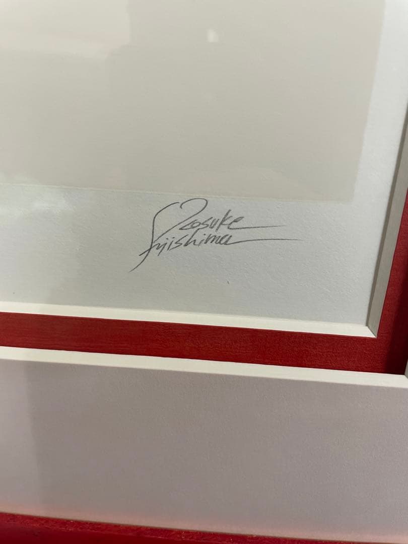 サクラ大戦 乙女 リトグラフ 78/150 赤　保証書付き