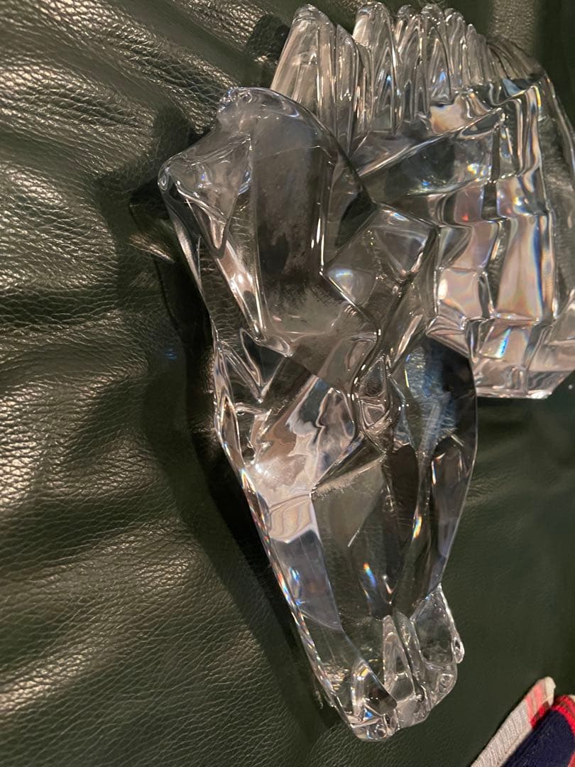 Daum France ドーム フランス クリスタルガラス 馬