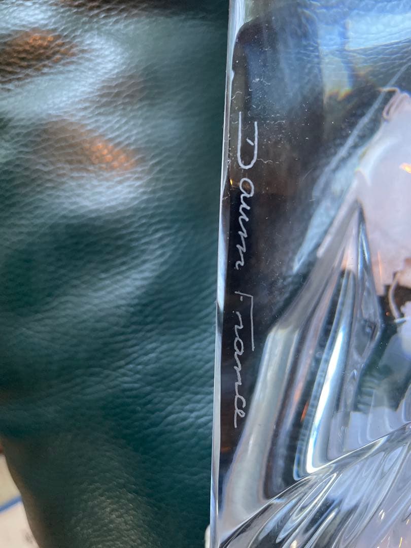 Daum France ドーム フランス クリスタルガラス 馬