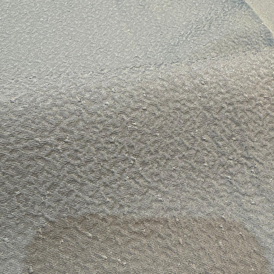 色無地　着物 秘色色（ひそくいろ）　正絹　未使用 しつけ糸付き