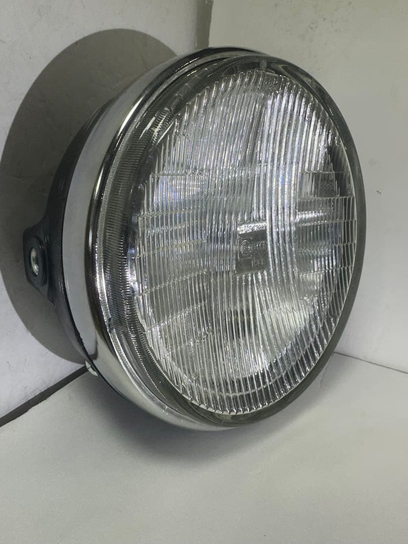 希少当時物シビエスーパーオスカー180πシビエ凹みレンズ付ヘッドライトマーシャル