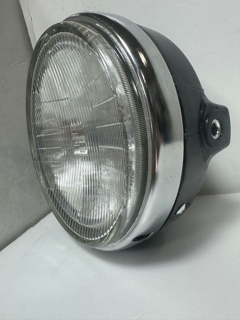 希少当時物シビエスーパーオスカー180πシビエ凹みレンズ付ヘッドライトマーシャル