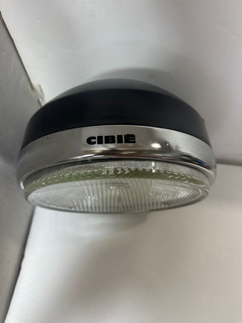 希少当時物シビエスーパーオスカー180πシビエ凹みレンズ付ヘッドライトマーシャル