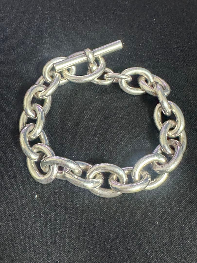 BEDWIN CHAIN BRACELET RIVIERA シルバーブレスレット