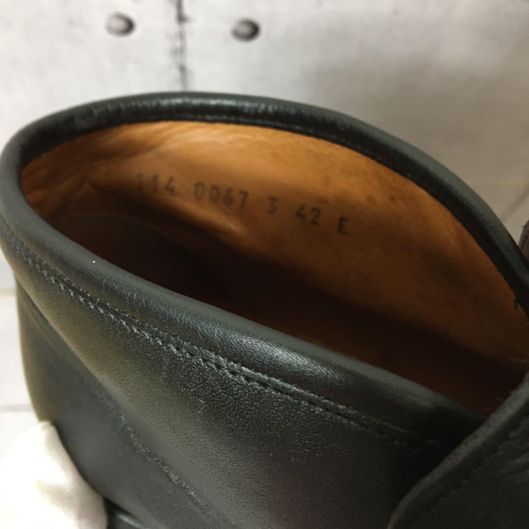 美品　GOCCI グッチホースビットモカシン　ブラック42E 27.0cm