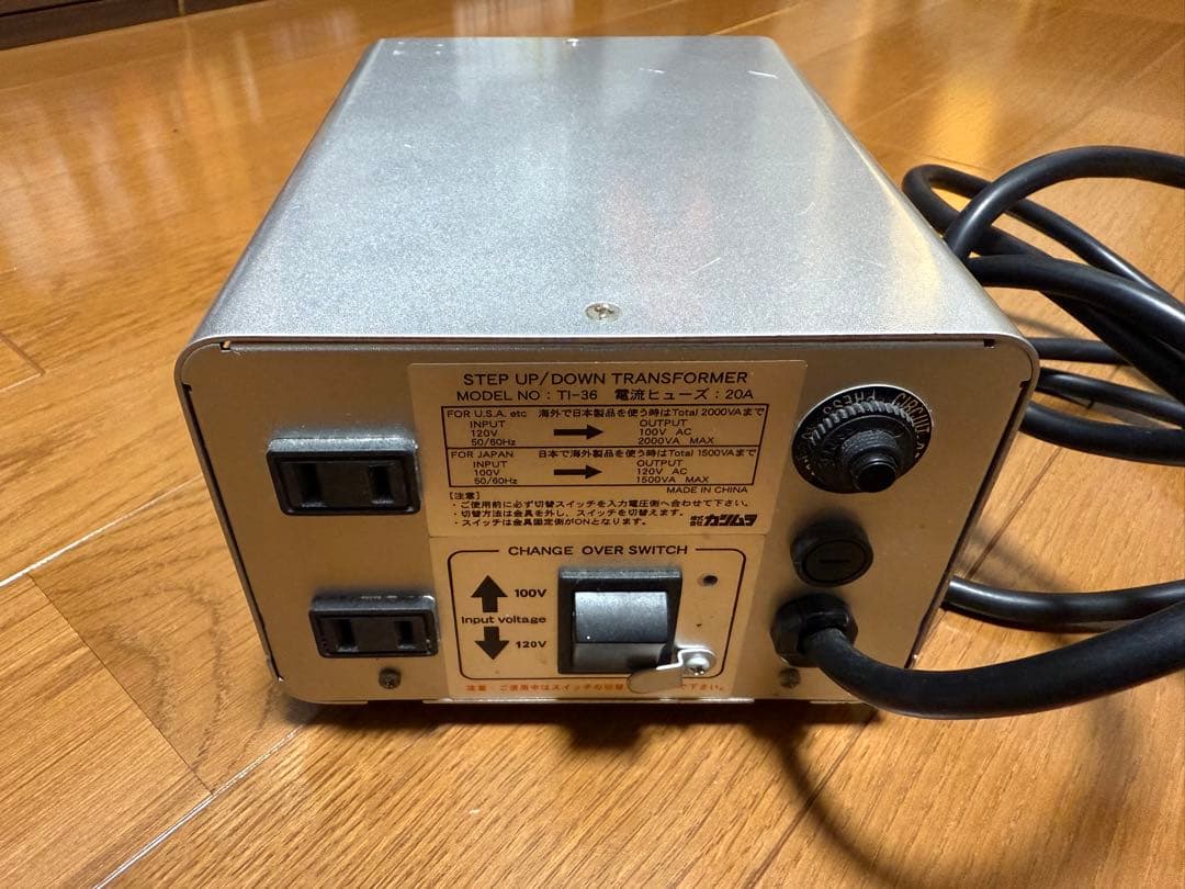 カシムラ　変圧器　ti-36