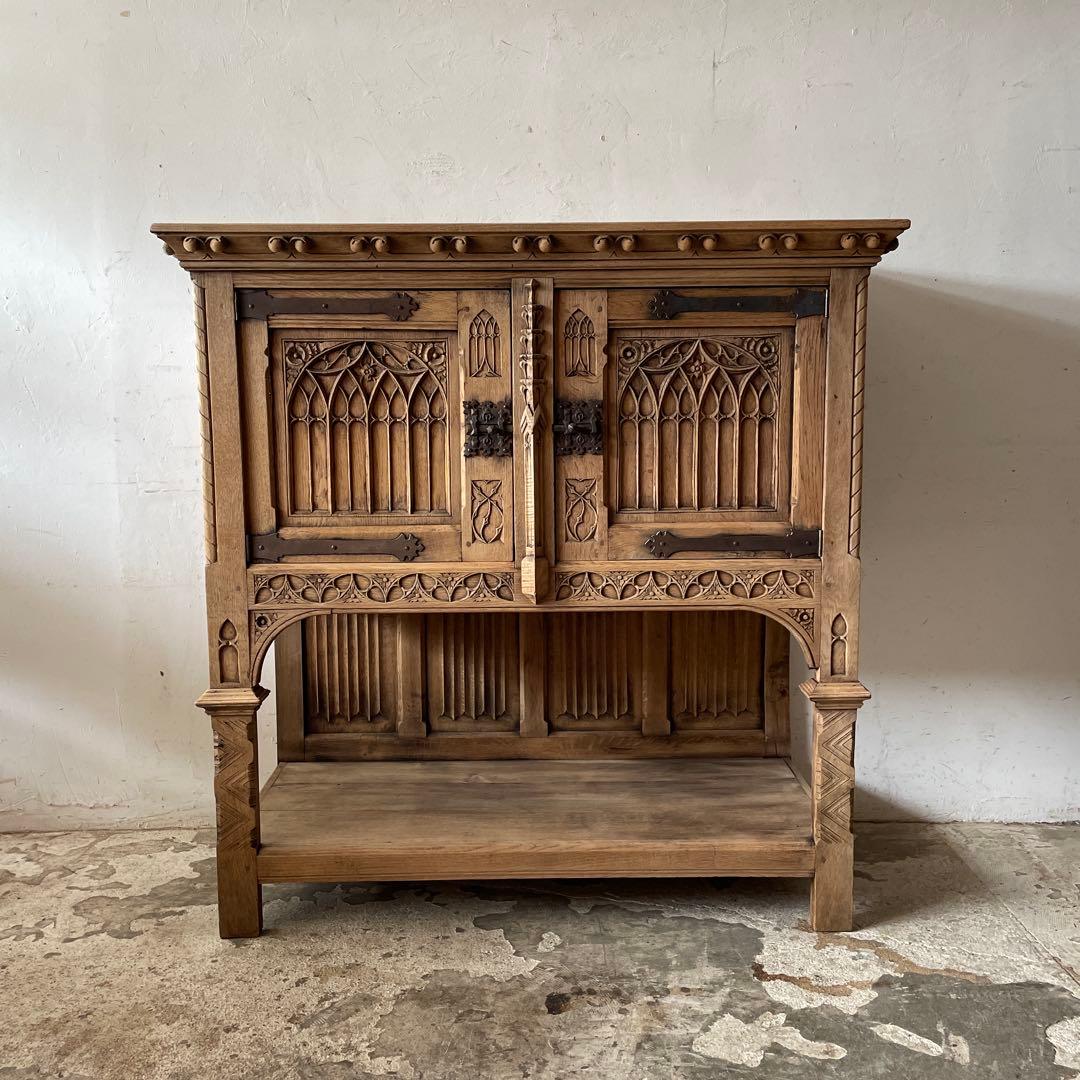 年末・年始SALE ビンテージ コンソールキャビネット 剥離