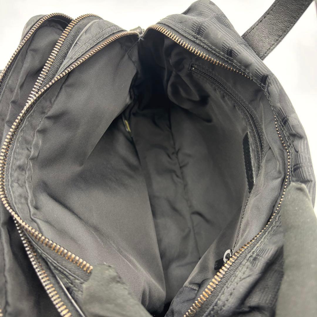 シャネル ニュートラベルライン 2way ショルダーバッグ ハンドバッグ 黒