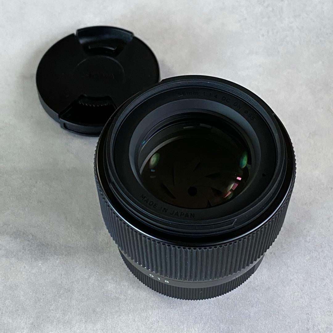 美品｜シグマ 単焦点レンズ 56mm F1.4 DC DN ソニー Eマウント