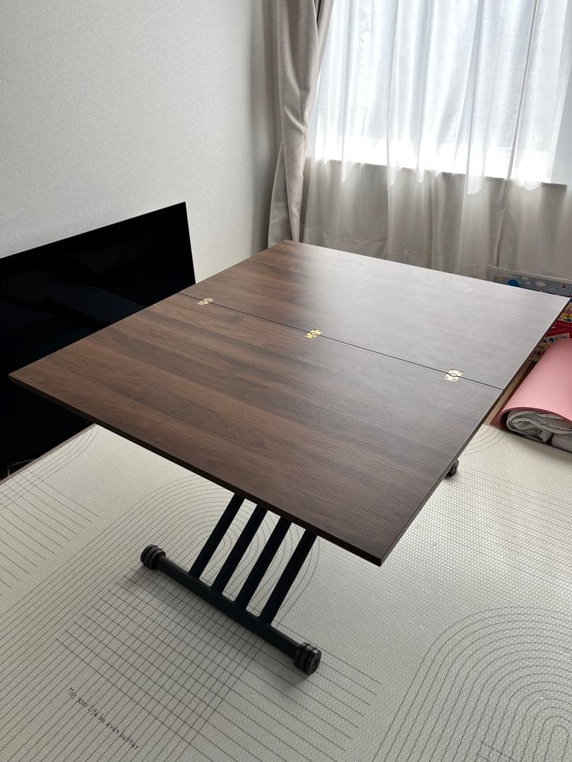 ※最終価格※【直接引き取り限定】昇降＆拡張テーブル