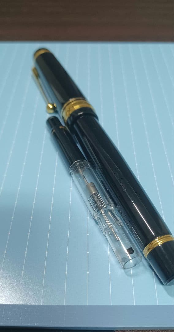 カスタム845 万年筆 F 万年筆 パイロット エボナイト PILOT