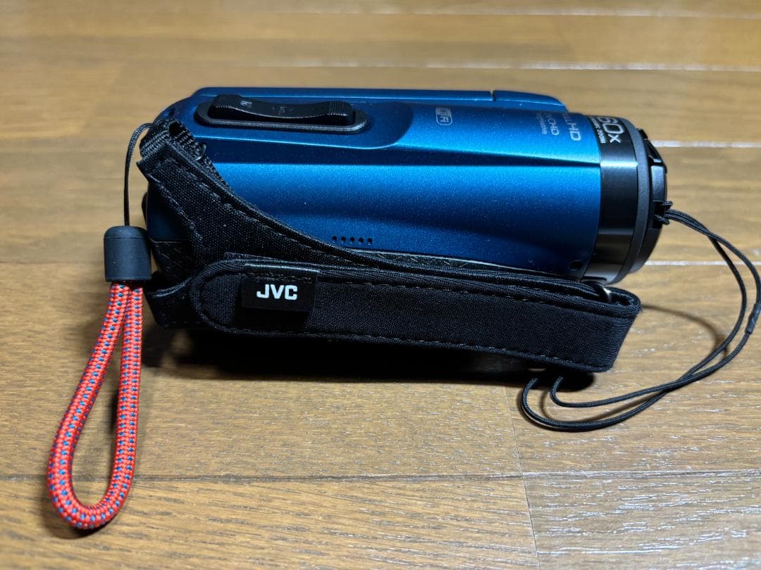 JVC ビデオカメラ GZ-RX670（ブルー）ポーチ・三脚付き