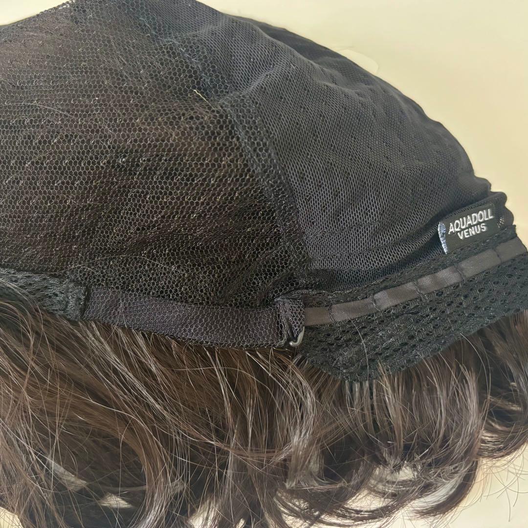 アクアドール医療用ウィッグヴィーナスMIX巻き上品ショートボブ
