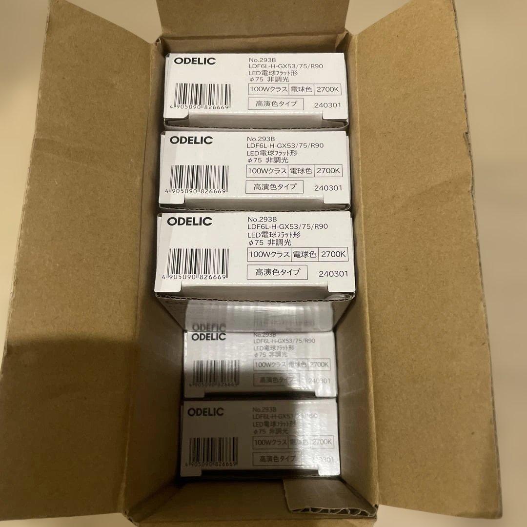 オーデリックLED電球フラット型π75非調光