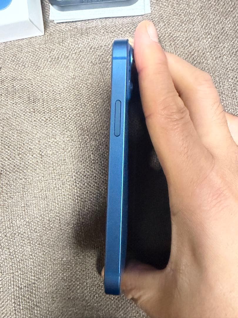 美品　iPhone13mini ブルー 128GB バッテリー92% おまけ付