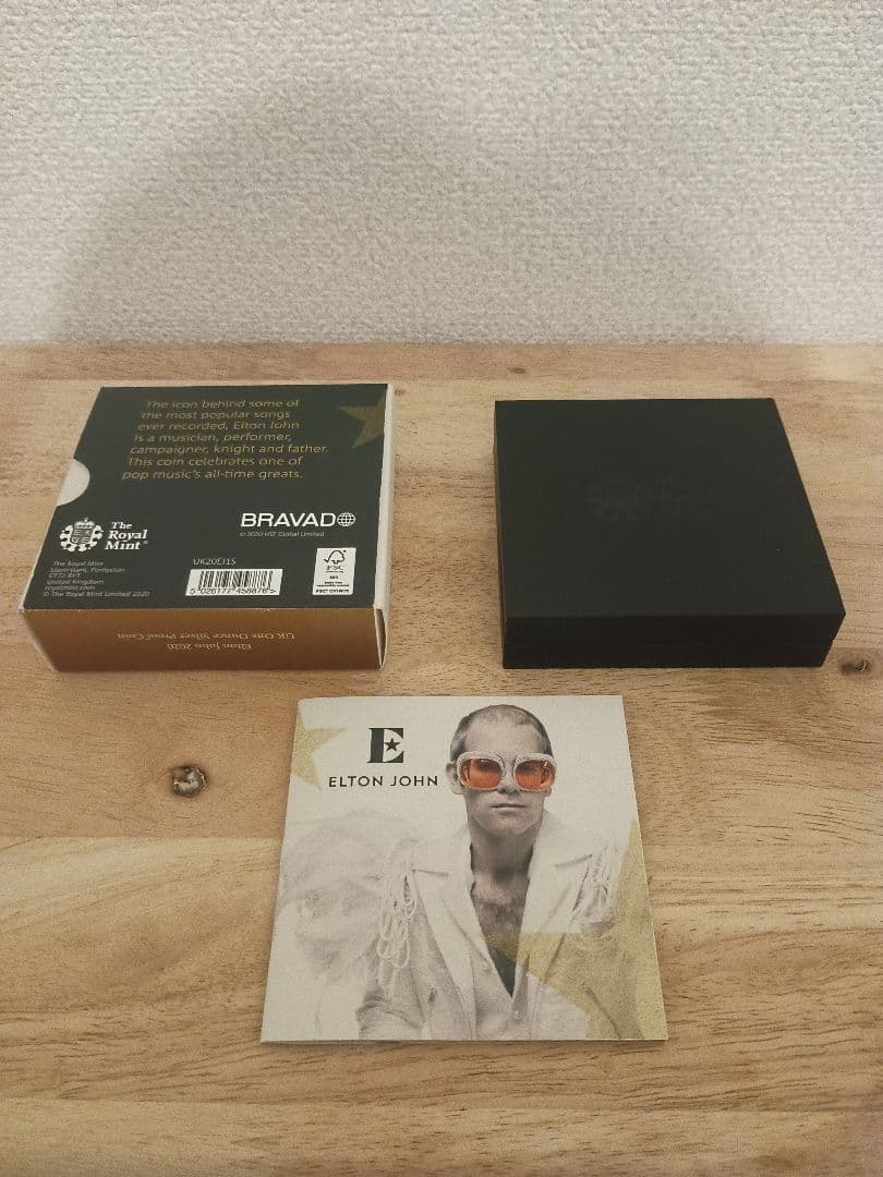 エルトン・ジョン １オンス銀貨