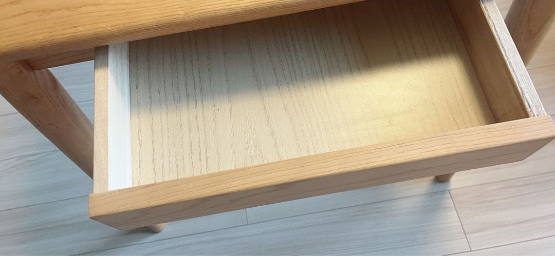 B-company 引き出し付き　ダイニングテーブル 75×70cm