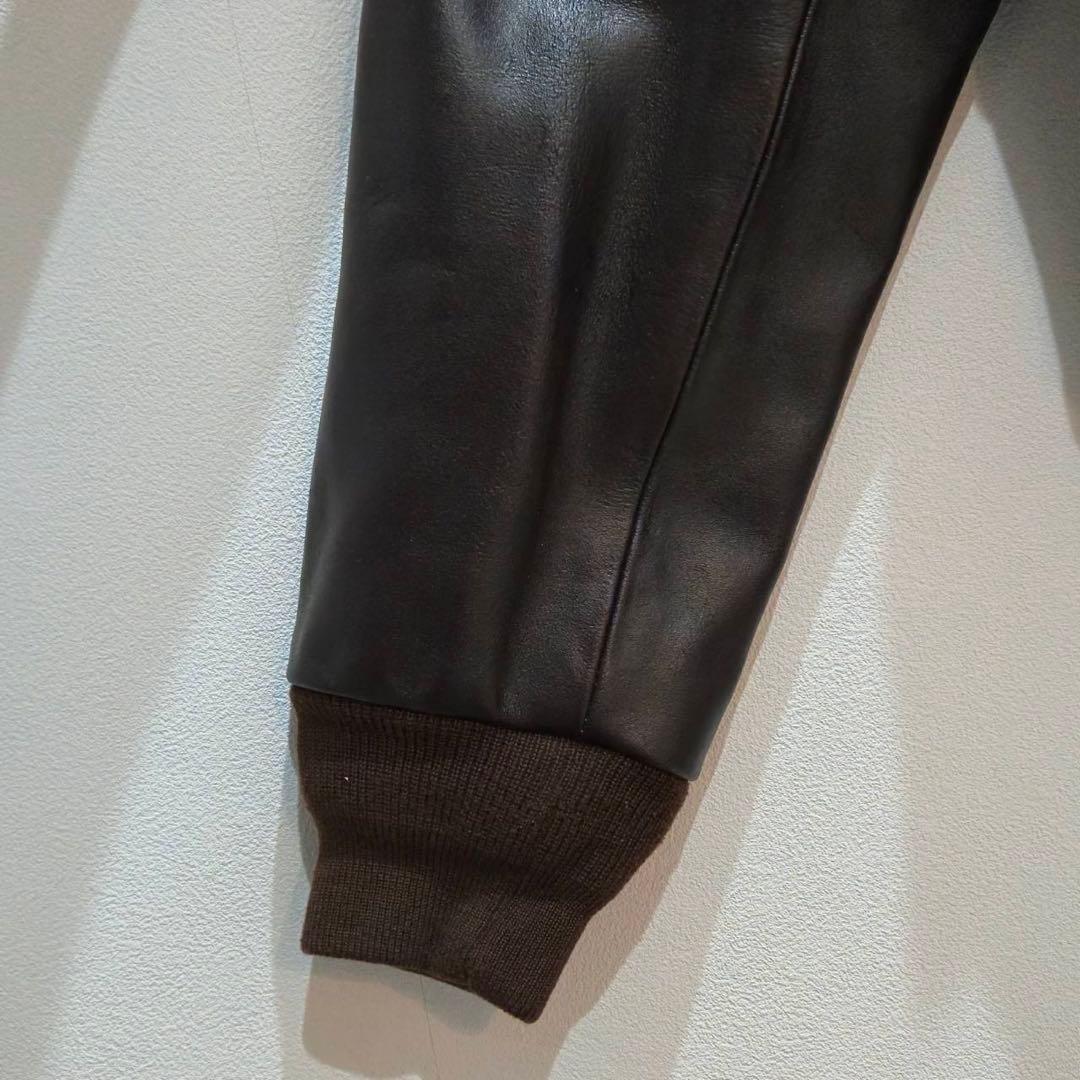 希少　本革　モーガン　メンフェスベル　A-2 フライトジャケット 40