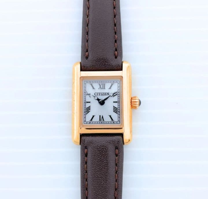 HO　CITIZEN kii エコドライブレザーベルト 腕時計