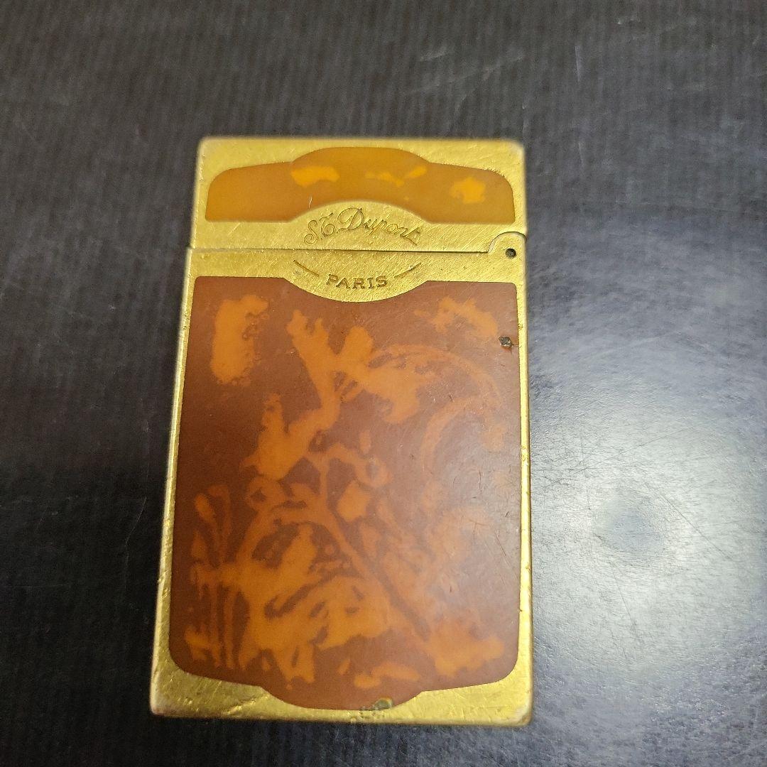 st.デュポン ライン2 マデューロ ダブルバーナー 着火確認済み 漆塗り×金