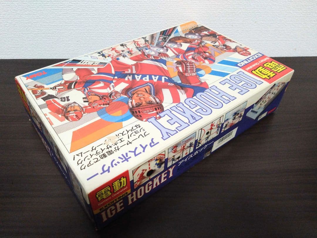 トミー　電動　アイスホッケー　【未使用/激レア】ボードゲーム　レトロ