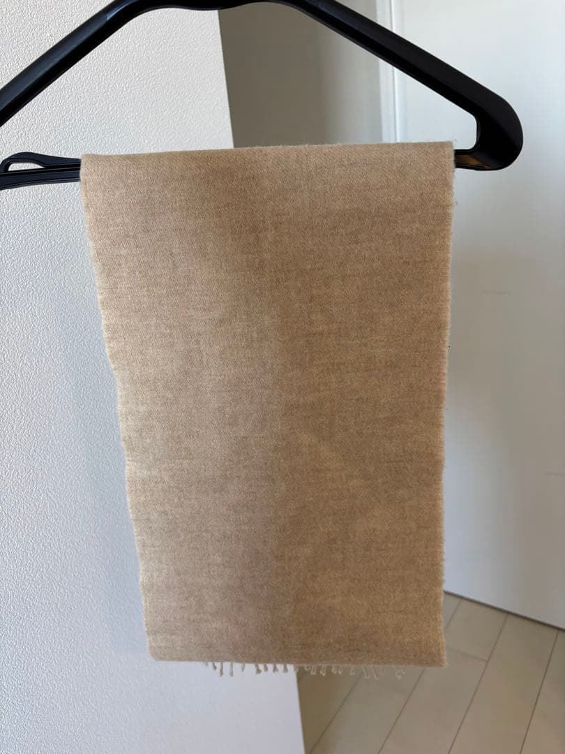 ロエベ　バイカラーマフラー