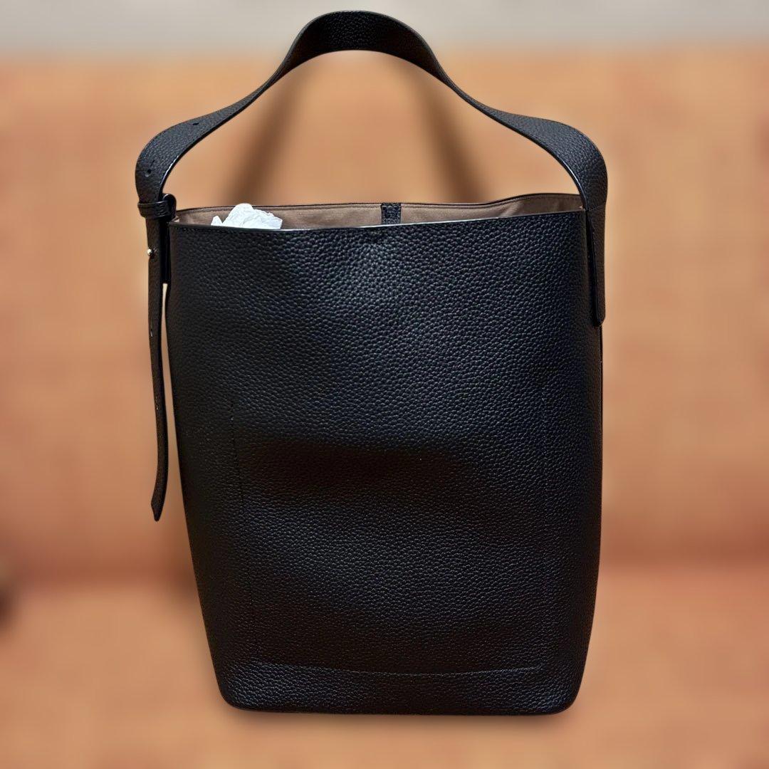 【美品】NOLLEY'S 本革　レザー　バケツワンハンドル　トートバッグ