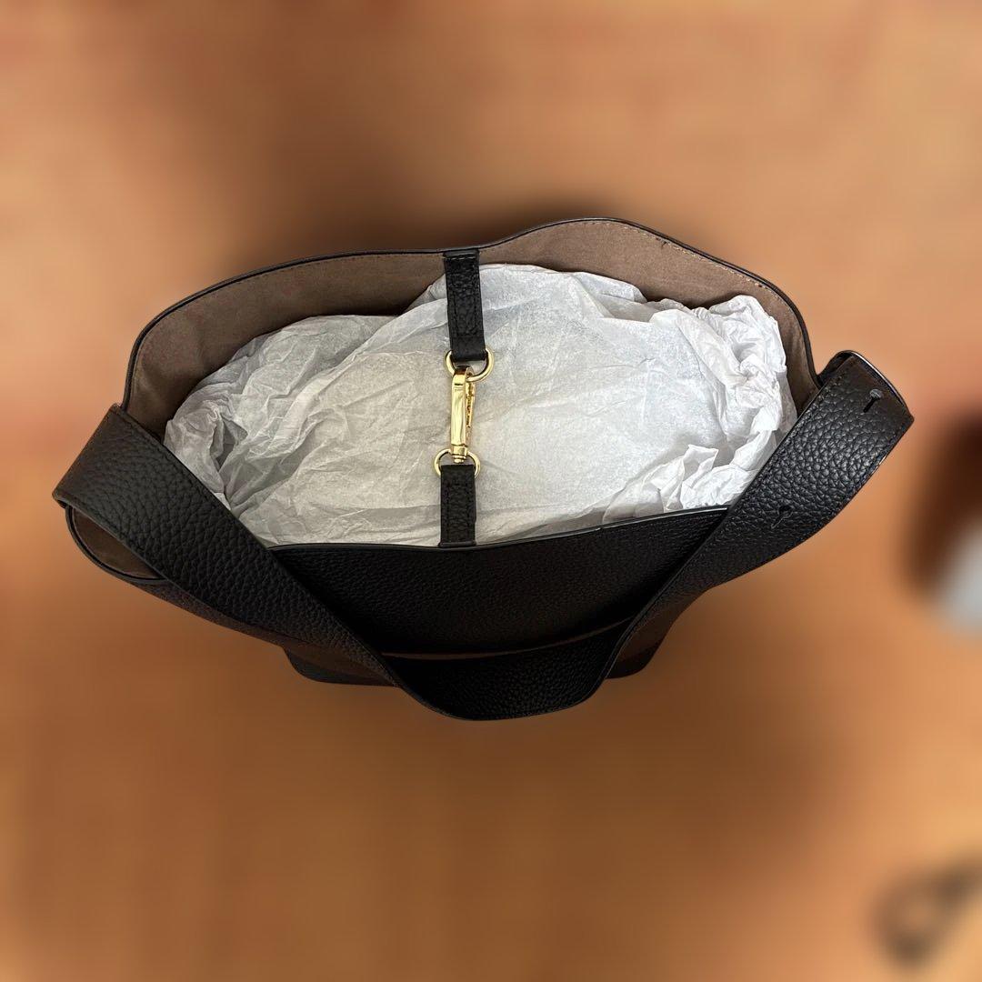 【美品】NOLLEY'S 本革　レザー　バケツワンハンドル　トートバッグ