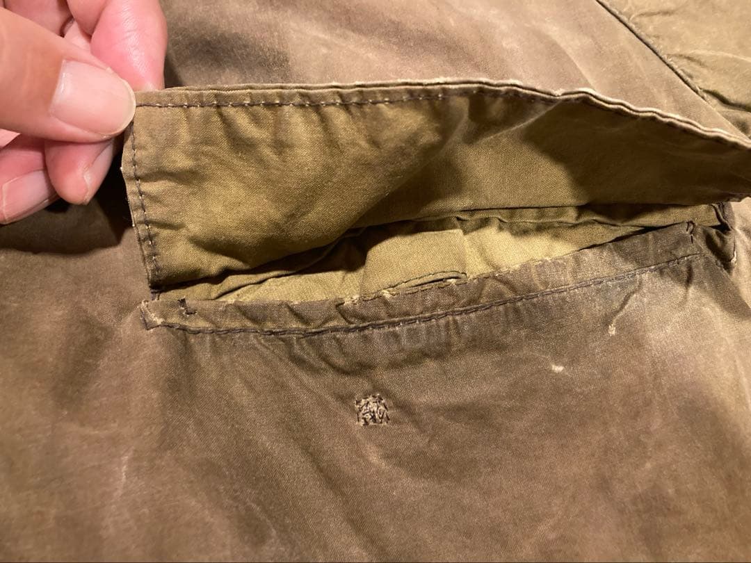 Barbour ビンテージ　80's 4ポケット　ビデイル　2ワラント　42