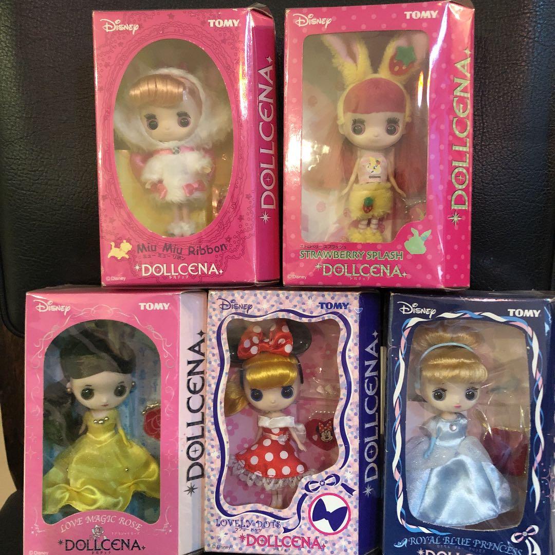 ドルチェナ 5体セット 新品未開封 ディズニー　ミニー シンデレラなど