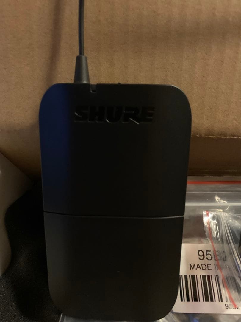 美品！shure blx1 jb ボディパック型送信機