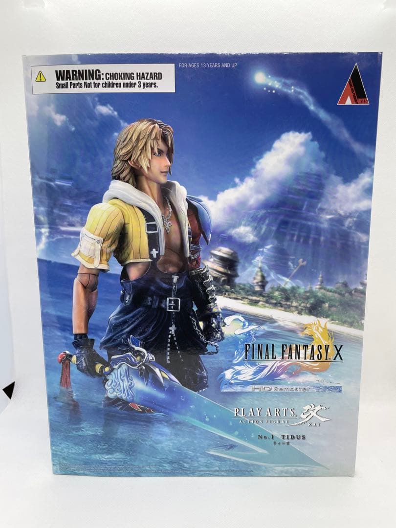 【未開封】プレイアーツ改 ファイナルファンタジーX HDリマスター ティーダ