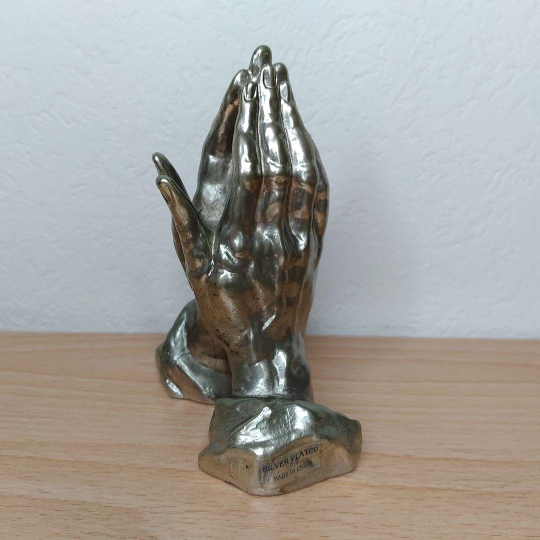 祈りの手 プレイハンド インテリア置物 アンティーク調