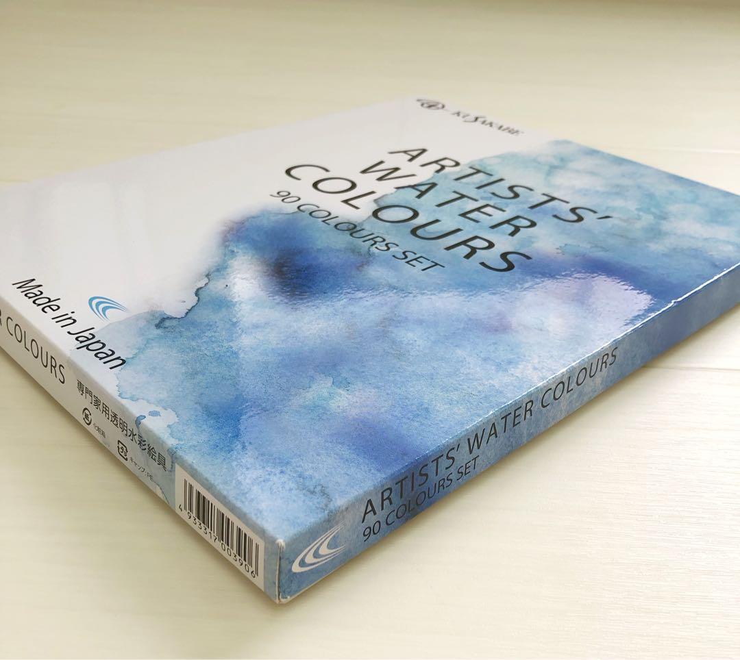 【送料無料】クサカベ　透明水彩絵具 全色90色セット 5ml(2号)