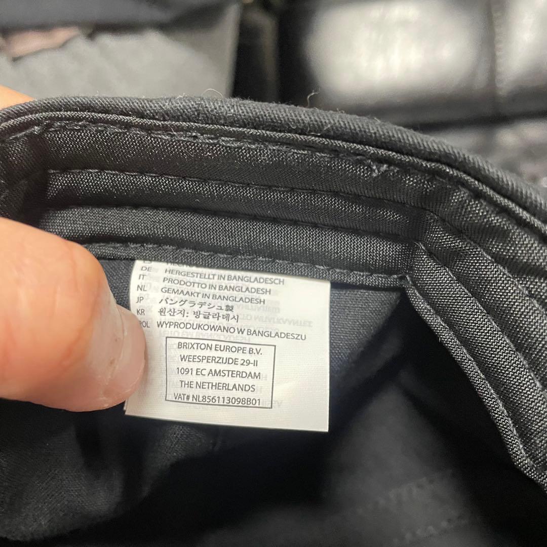 brixton キャップ　イーグル　ブラック　黒