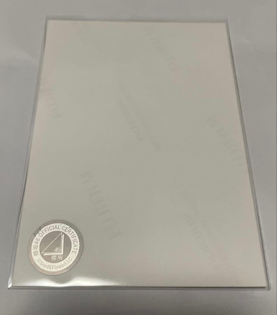 櫻坂46 小田倉麗奈 2023年クリスマスサンタ衣装 サイン入り写真