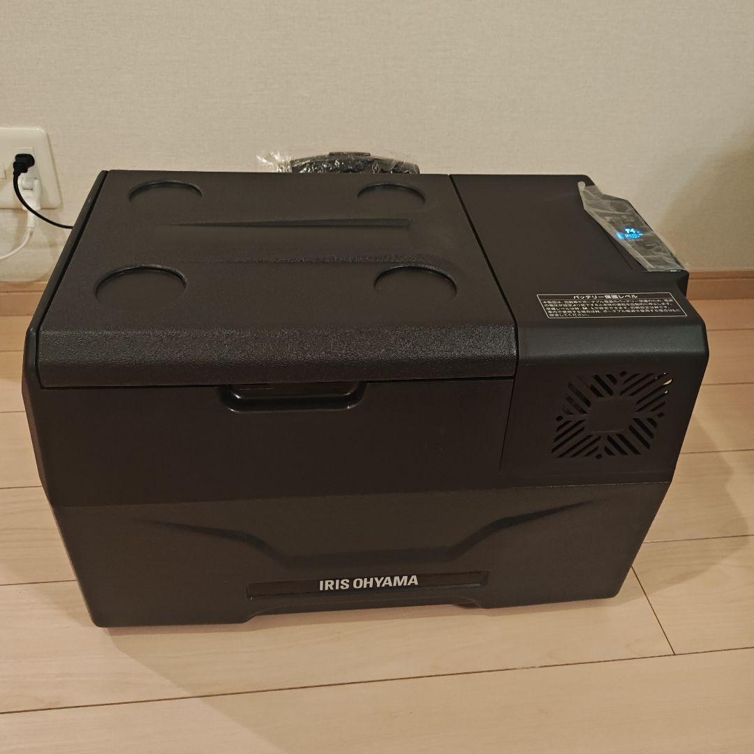 IRIS OHYAMA ポータブル冷蔵庫 ブラック IPD-3A